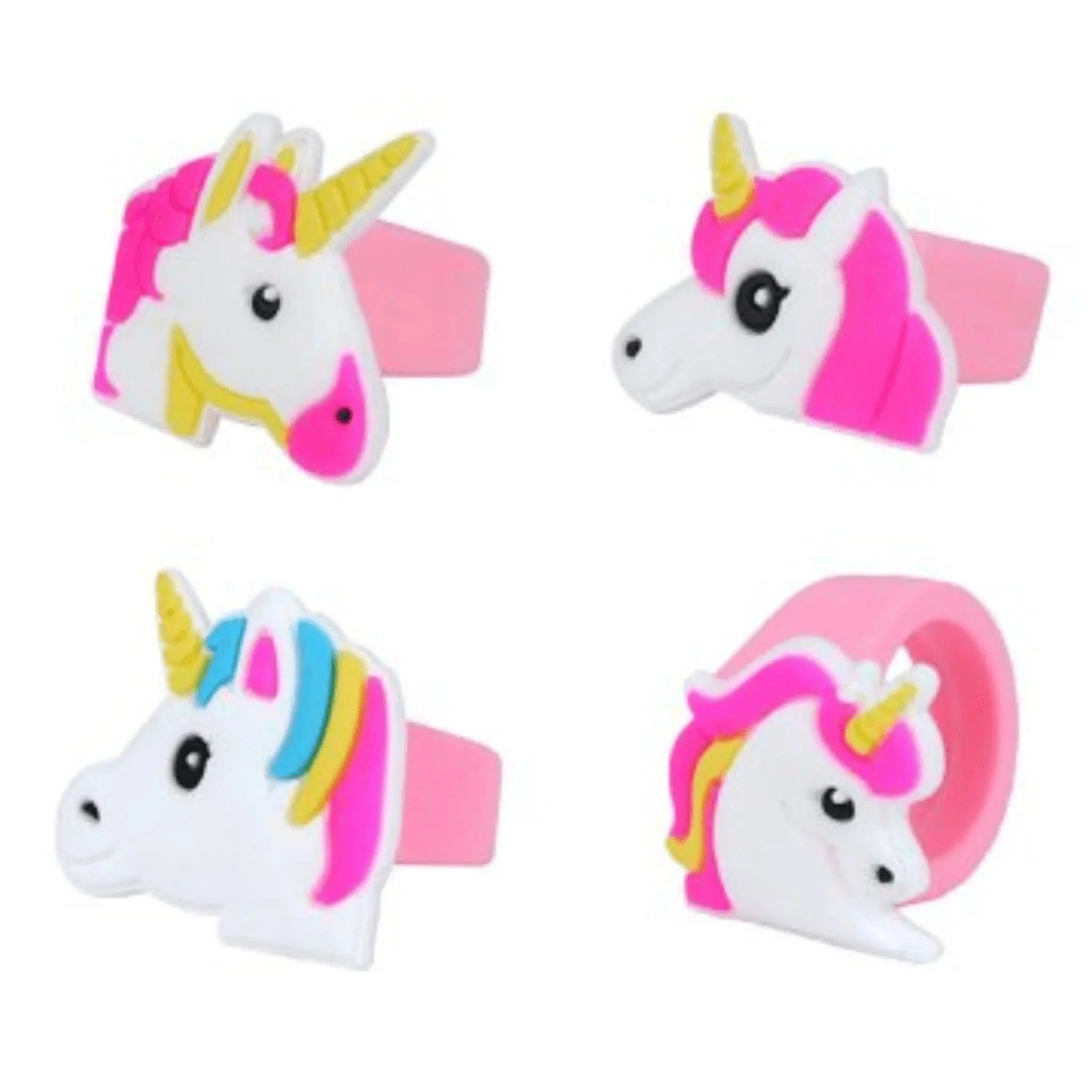 Unicorn Rings (2cm x 3cm) Assorted Designs - PoundToys
